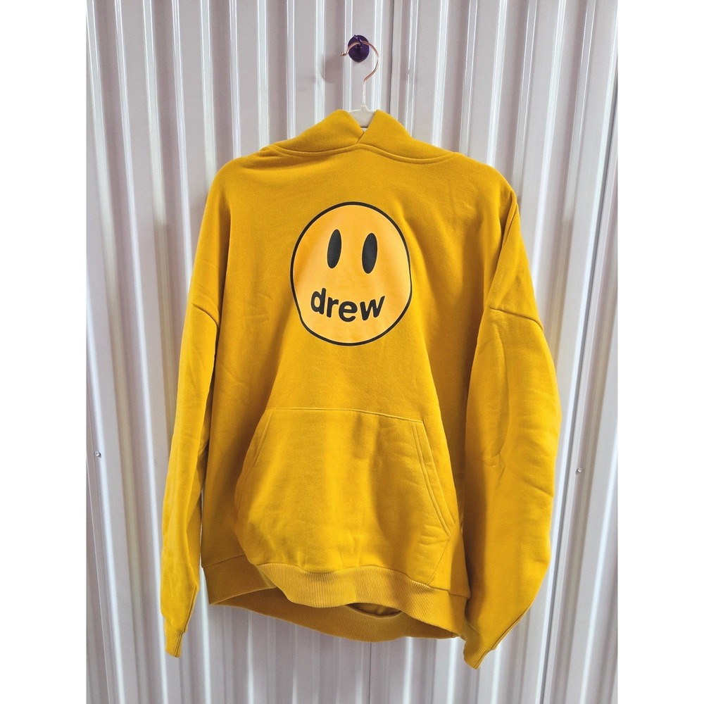 Drew House Mascot Hoodie, Golden Yellow, Size M